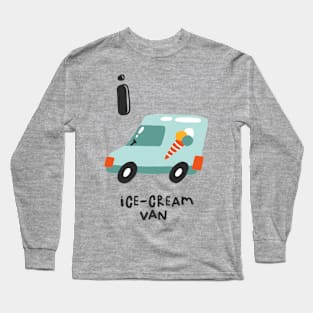 I is Ice Cream Van Long Sleeve T-Shirt